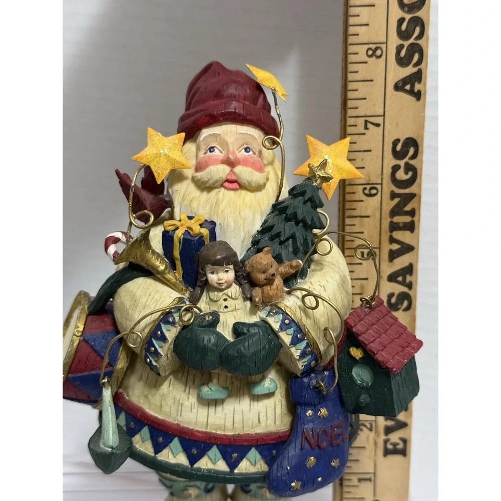 Charming Vintage Santa - Classic Christmas Decor‎ With A Minor Flaw